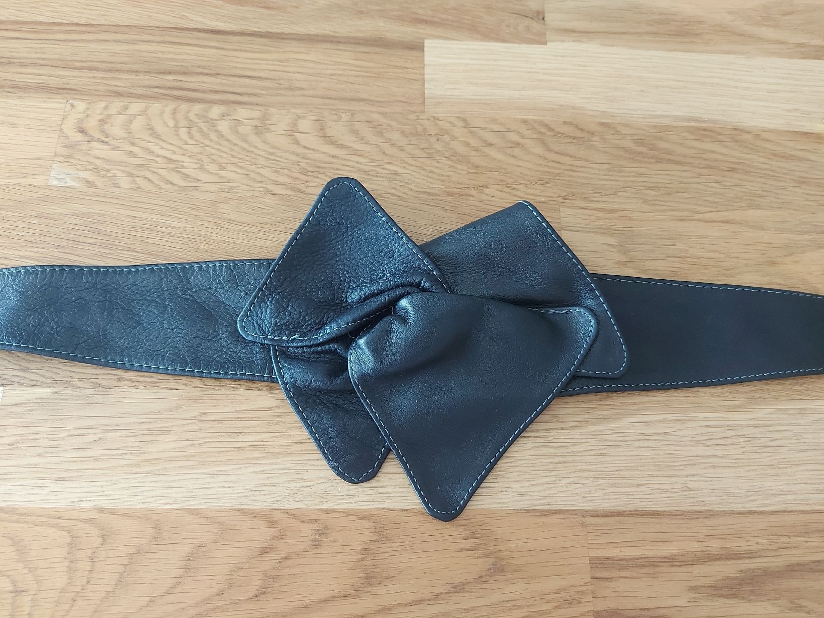 Cinture: Ledergürtel, schwarz, ca. 85 cm – Usato da Oberengstringen venduto da PaolaDe 2