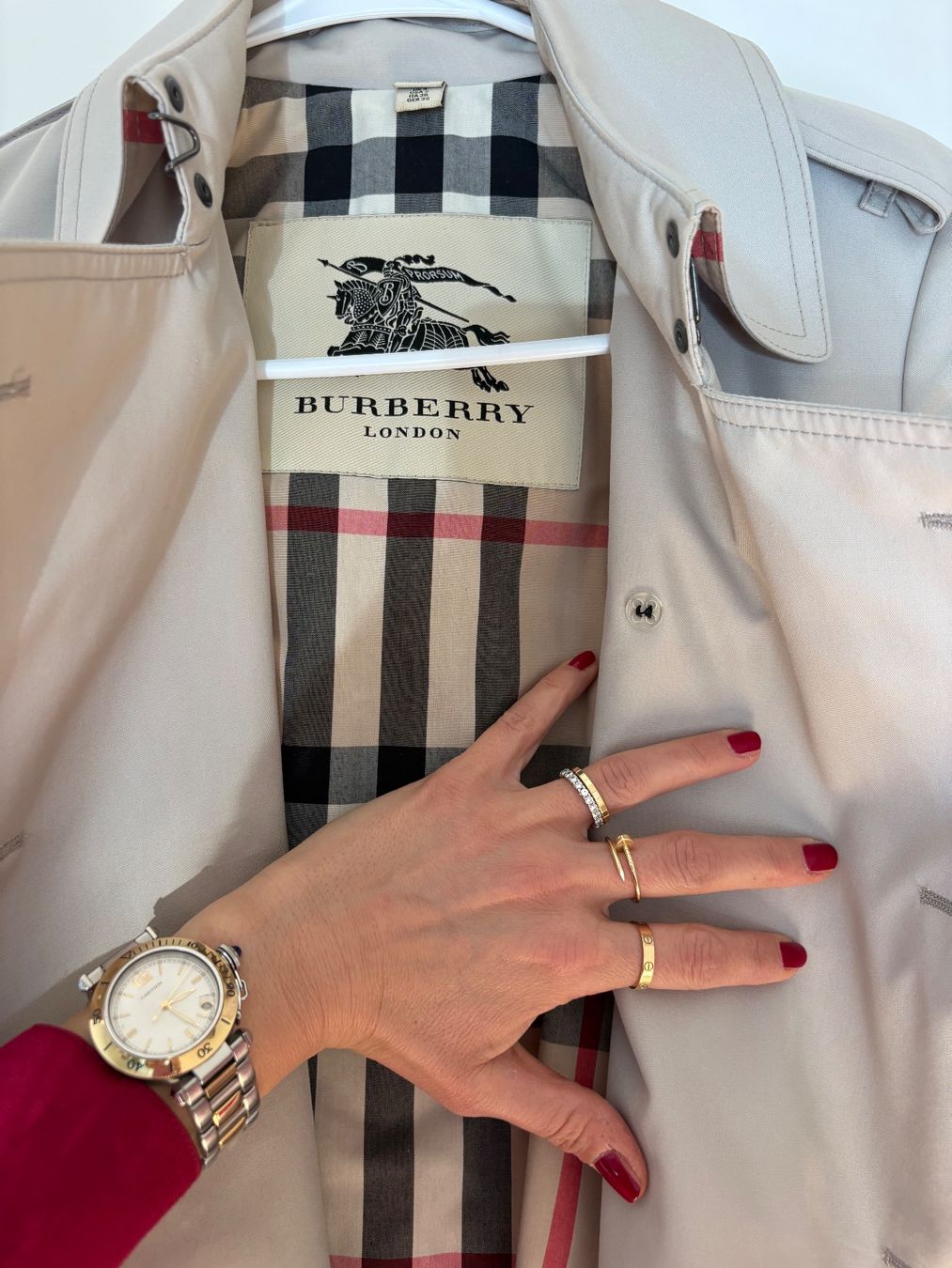 Burberry Cappotti: Burberry Prorsum Trenchcoat beige – Usato da Züberwangen venduto da biene_83 1