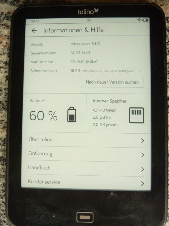 Tablet PC: Tolino Vision 3HD – Usato da Kaltbrunn venduto da Joei 1