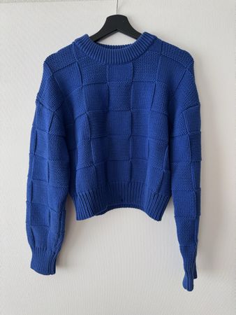 BOSS Pullover, blau, Gr. S, neu.