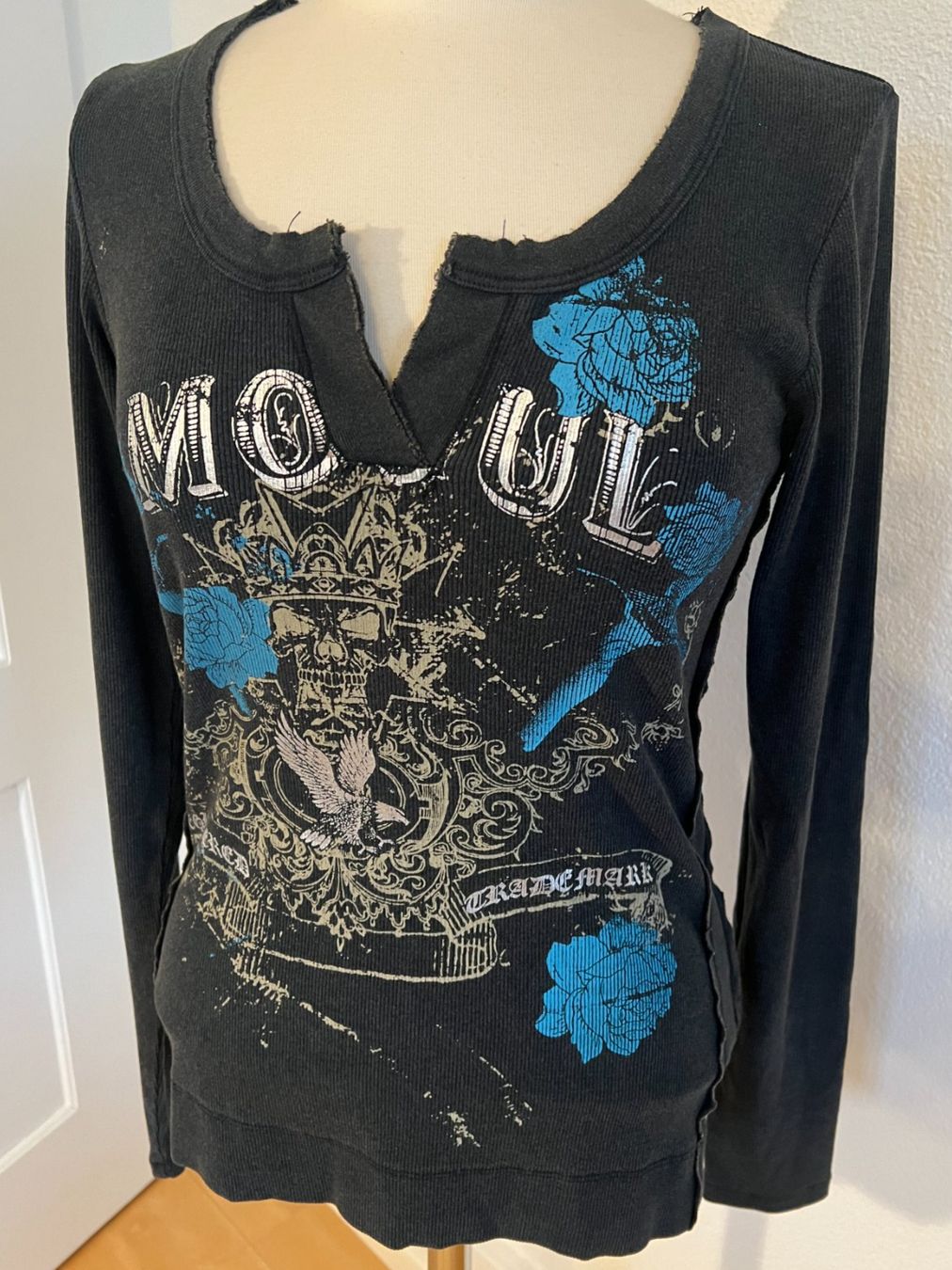 Pullover & Sweatshirts: MOGUL Damen Pullover in Gr. L, Dunkelgrau, NEU – Neu und originalverpackt aus Worb von farben20zauber