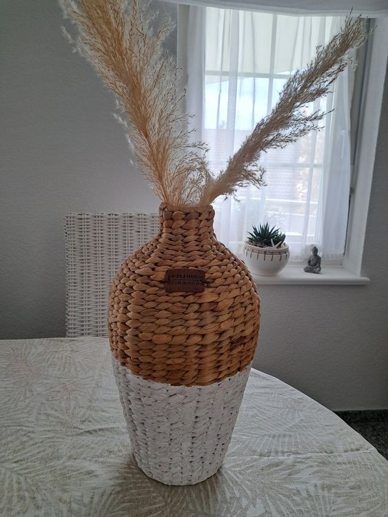 Rattan Vase Riviera Maison Kaufen auf Ricardo