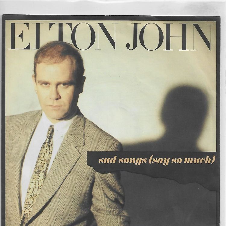 Dischi in vinile: Elton John  Sad Songs  Single7 – Usato da Rheinau venduto da thealbum