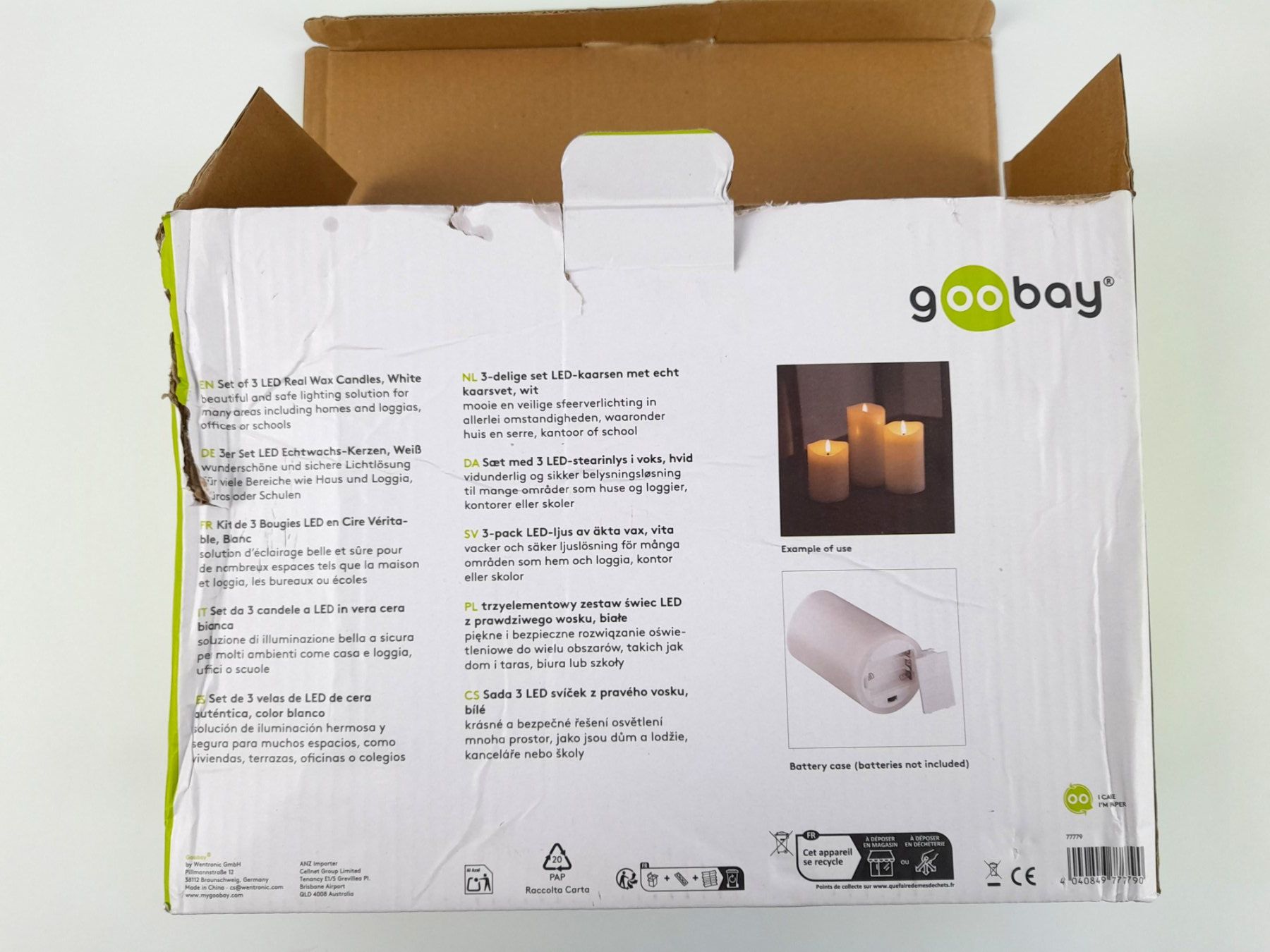 Ikea Candele: GOOBAY LED-Kerzen 3er – Nuovo (secondo la descrizione) da Liebefeld venduto da Restwert_Liebefeld 1