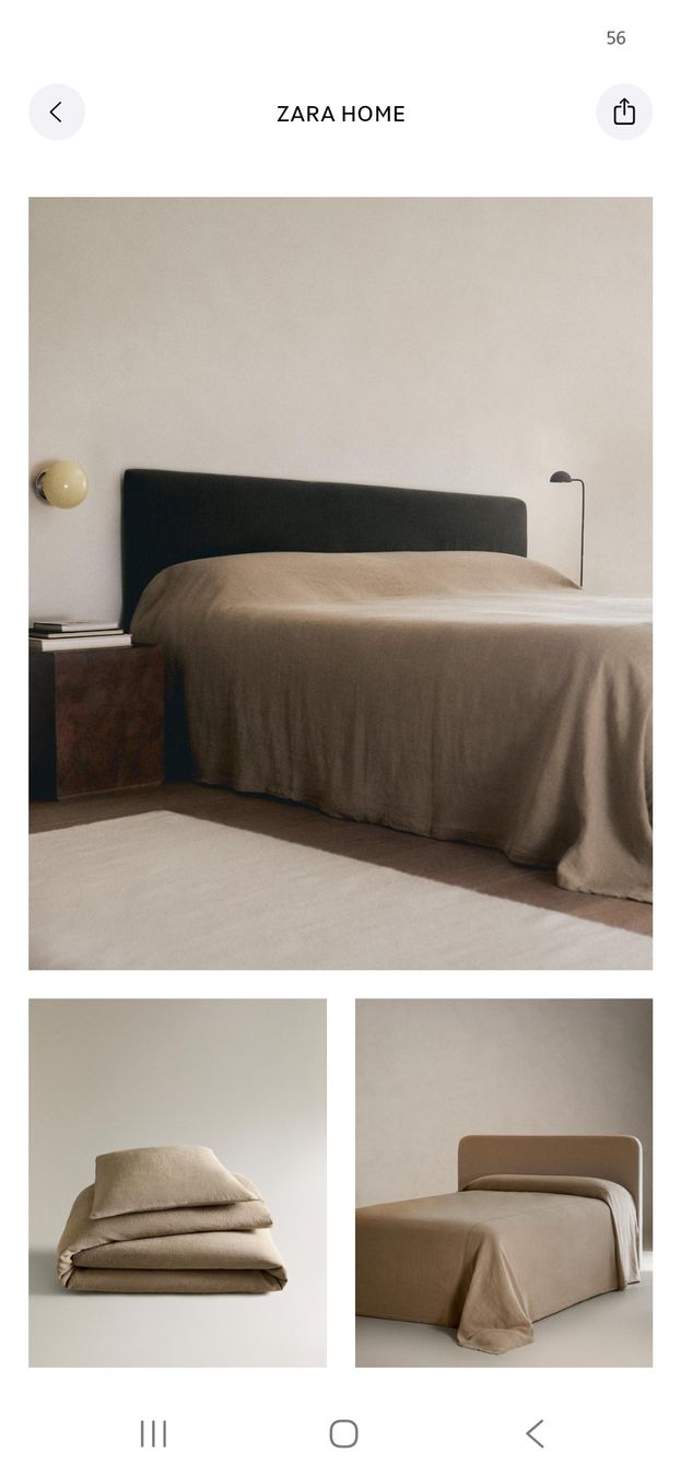 Tagesdecke Zara Home 100% Leinen in Übergrösse 330x330cm (Neu (gemäss Beschreibung)) in Gossau SG für CHF 85 – nur Abholung auf Ricardo kaufen
