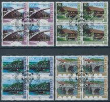 2003 - Pro Patria - Viererblock - Ersttag Stempel ET