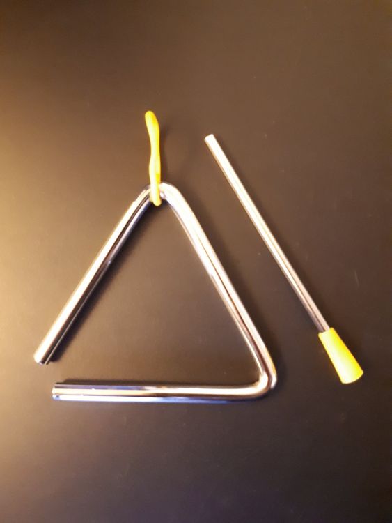 NEU - Triangel Triangle - 10cm - Percussion Kinder Musik (Neu (gemäss ...