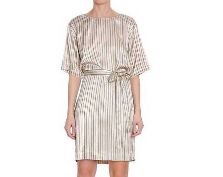 Robe d'été chic à rayures Custommade, neuve avec étiquette