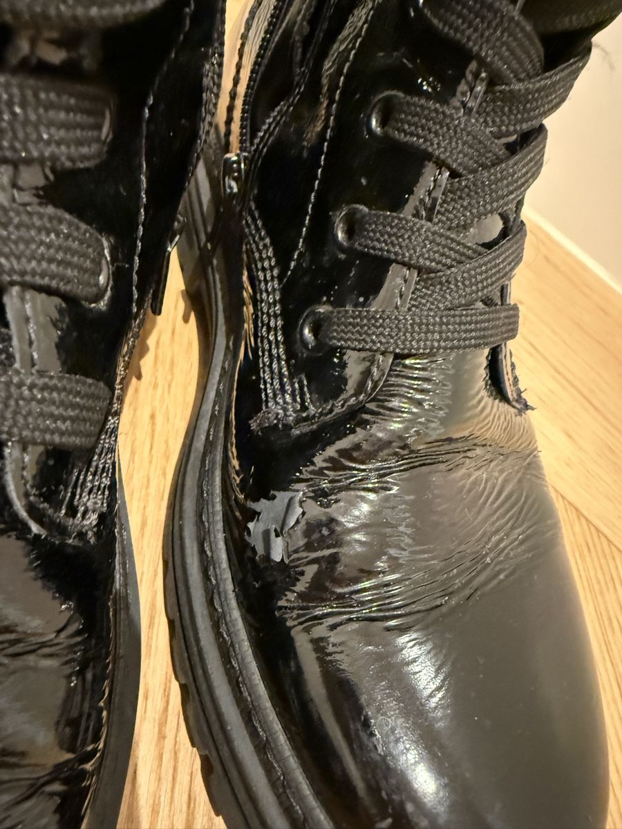Gabor Damenschuhe: GABOR Lackstiefel Schwarz Gr. 37 - Winterboots – Gebraucht aus Hergiswil NW von Labello01 2