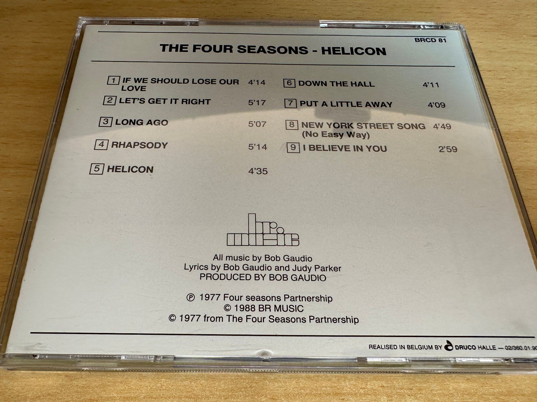CD: The Four Seasons – Helicon – Usato da Rikon im Tösstal venduto da Alpenmutz 1