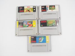 5x SUPER NINTENDO Games (26060847)