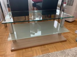 TV Tisch Glass