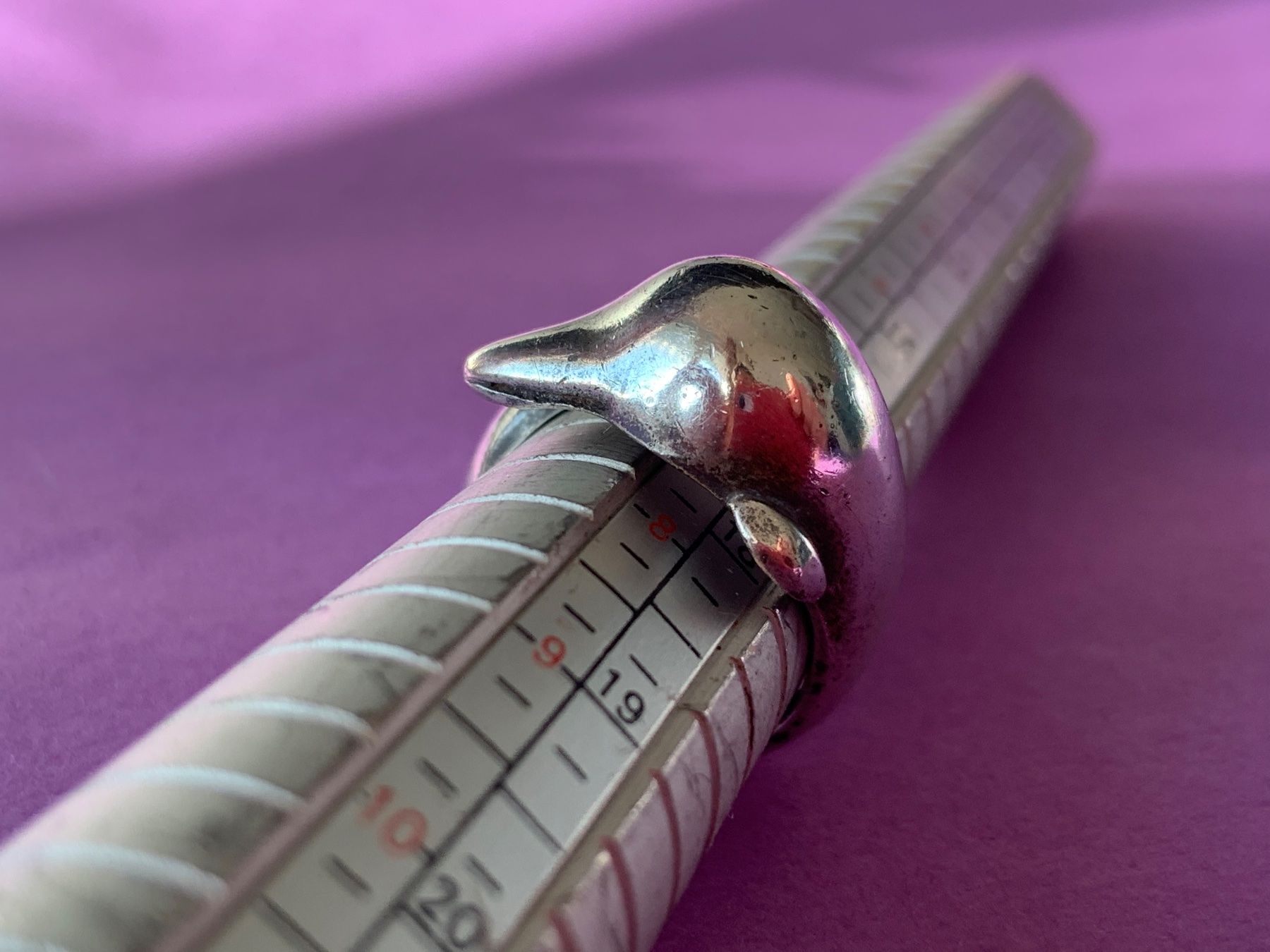 Ringe: Silberring DELPHIN umschlungen (55) – Gebraucht aus Dittingen von Bellevista 4