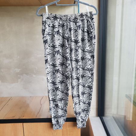 🐸 LUFTIGE HOSE HAREMSHOSE "PALMEN" ONESIZE SCHLUPFHOSE