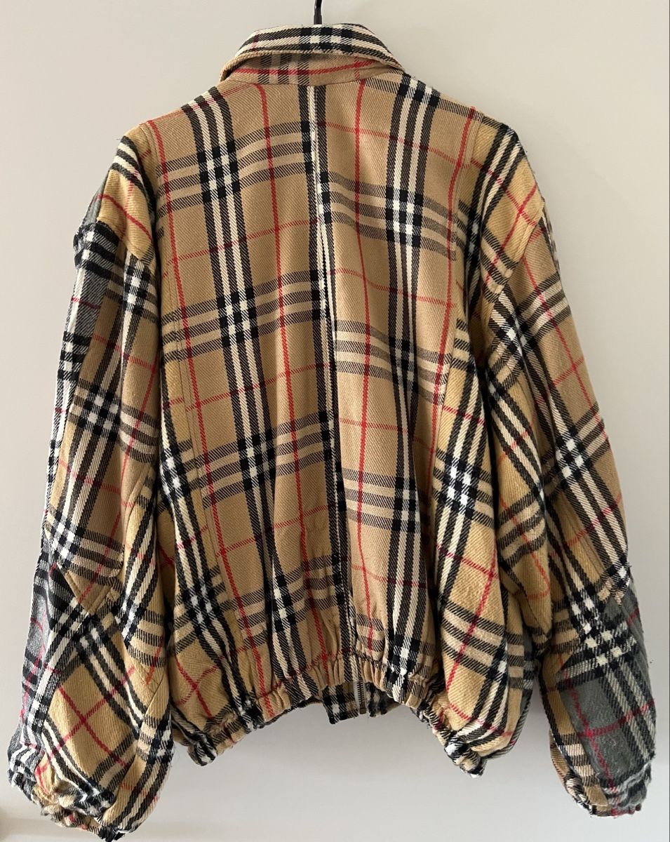 Giacche: GIACCA PATCHWORK TARTAN RICOMPOSTA – Usato da Lugano venduto da TKvintage 1