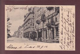 LA CHAUX-DE-FONDS - Grand Hôtel Central - 1902