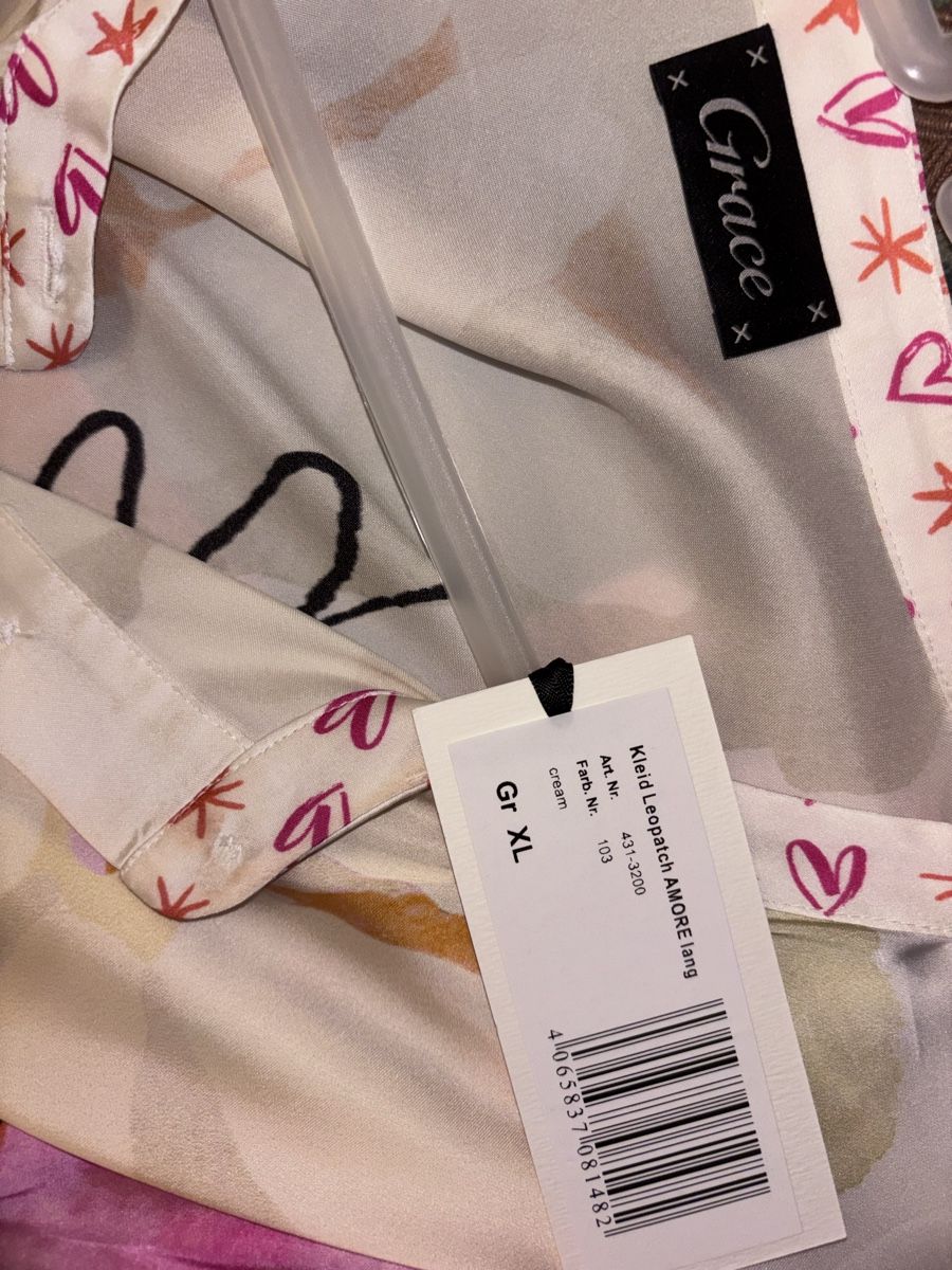 Grace Kleider: Grace Kleid AMORE Patchwork Leo Gr XL neu mit Etikett – Neu und originalverpackt aus Zug von smile060 6