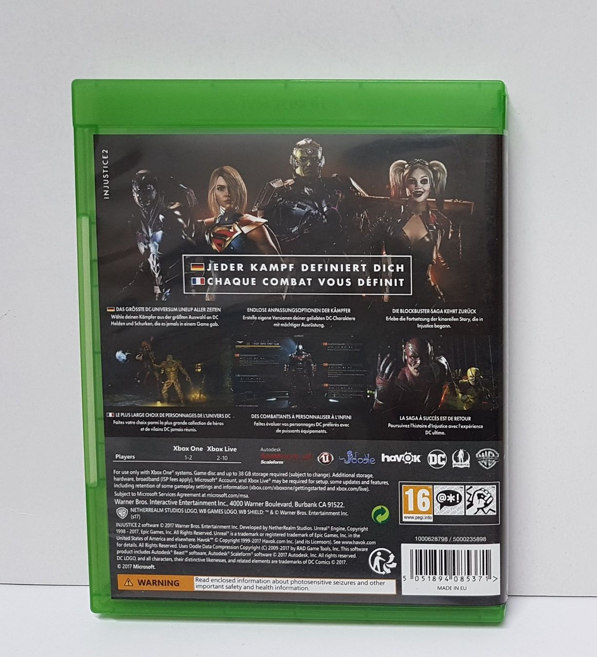 Microsoft Console: Injustice 2 Jeder Kampf definiert Dich – Usato da Schüpfheim venduto da Games_Spielkonsolen 3