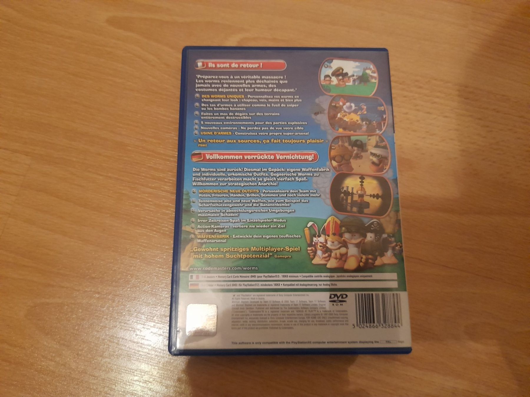 Sony Giochi: Playstation 2 Worms 4 Mayhem – Usato da Lustmühle venduto da chevi03 1