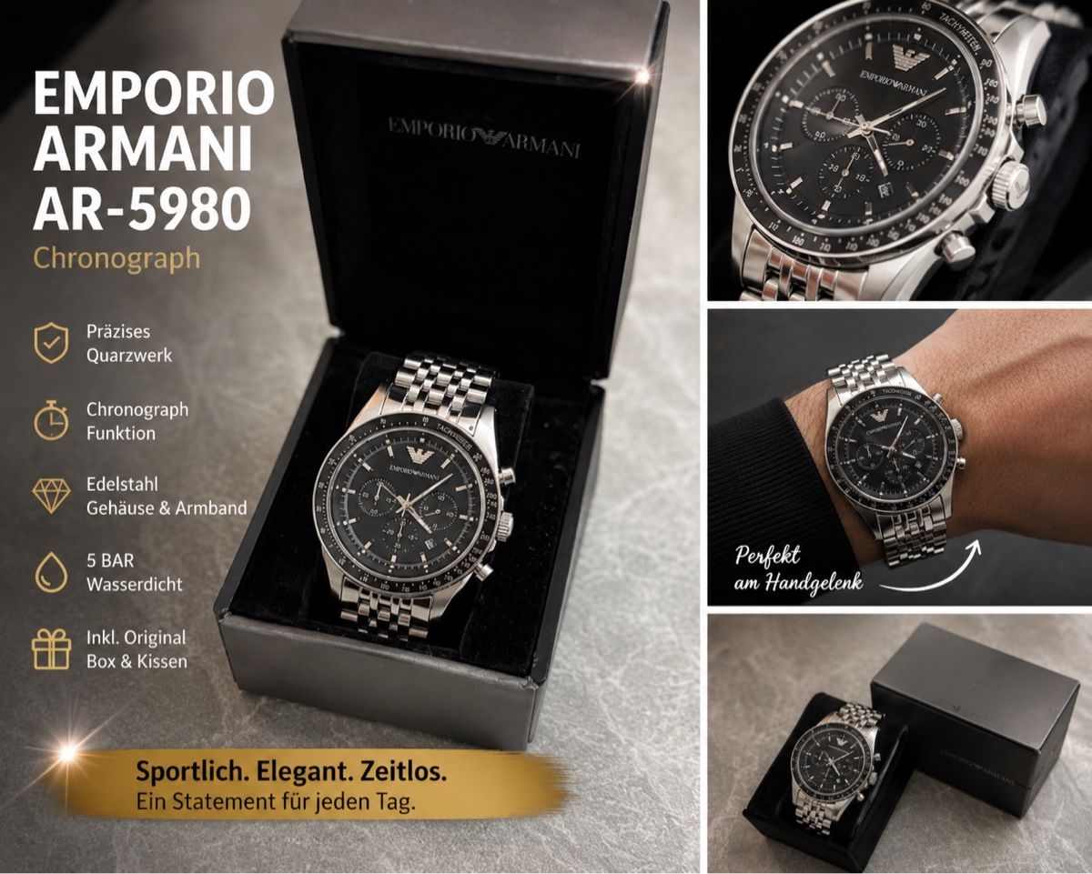 Armani Orologi: Emporio Armani AR-5980 – Usato da Safenwil venduto da chr_kbn6