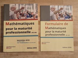 Mathématiques pour la maturité et formulaire