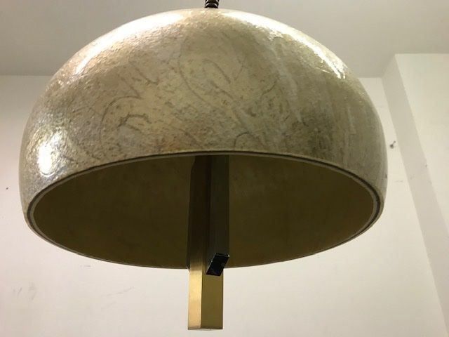 Lampen: Plexiglas Hängelampe mit goldeffekt – Gebraucht aus Zürich von gigimai67 2