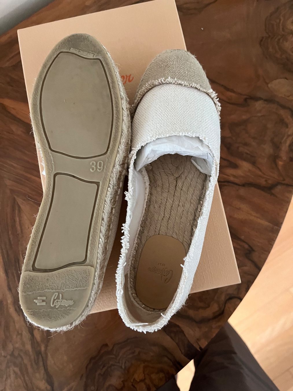 Damenschuhe: Espadrilles Castanier Beige Gr. 39 – Gebraucht aus Zürich von hel_lm8b 2