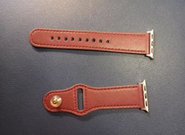 Lederarmband V2 für Apple Watch 42/44/45/ Bracelet en cuir