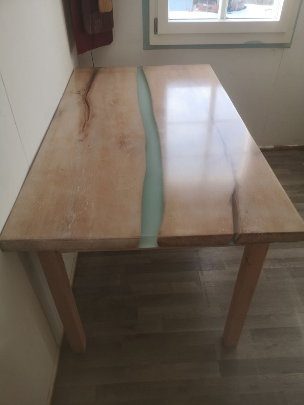 Tavoli: Epoxid Tisch    Massive    Buche   Altholz – Usato da Sisikon venduto da Creantic-Art