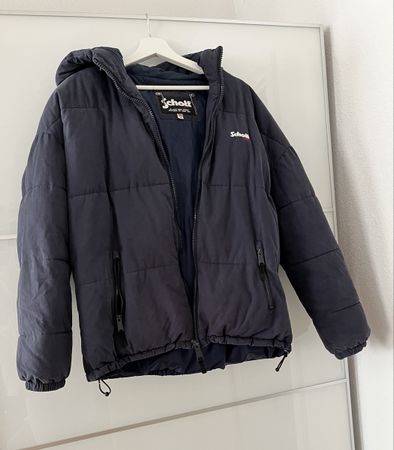 Schott NYC Winterjacke, Grösse M, Dunkelblau