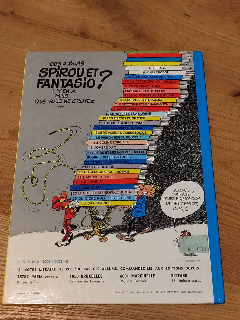 Fumetti: Spirou et Fantasio, Tome 1 – Usato da Fribourg venduto da Nooky 1