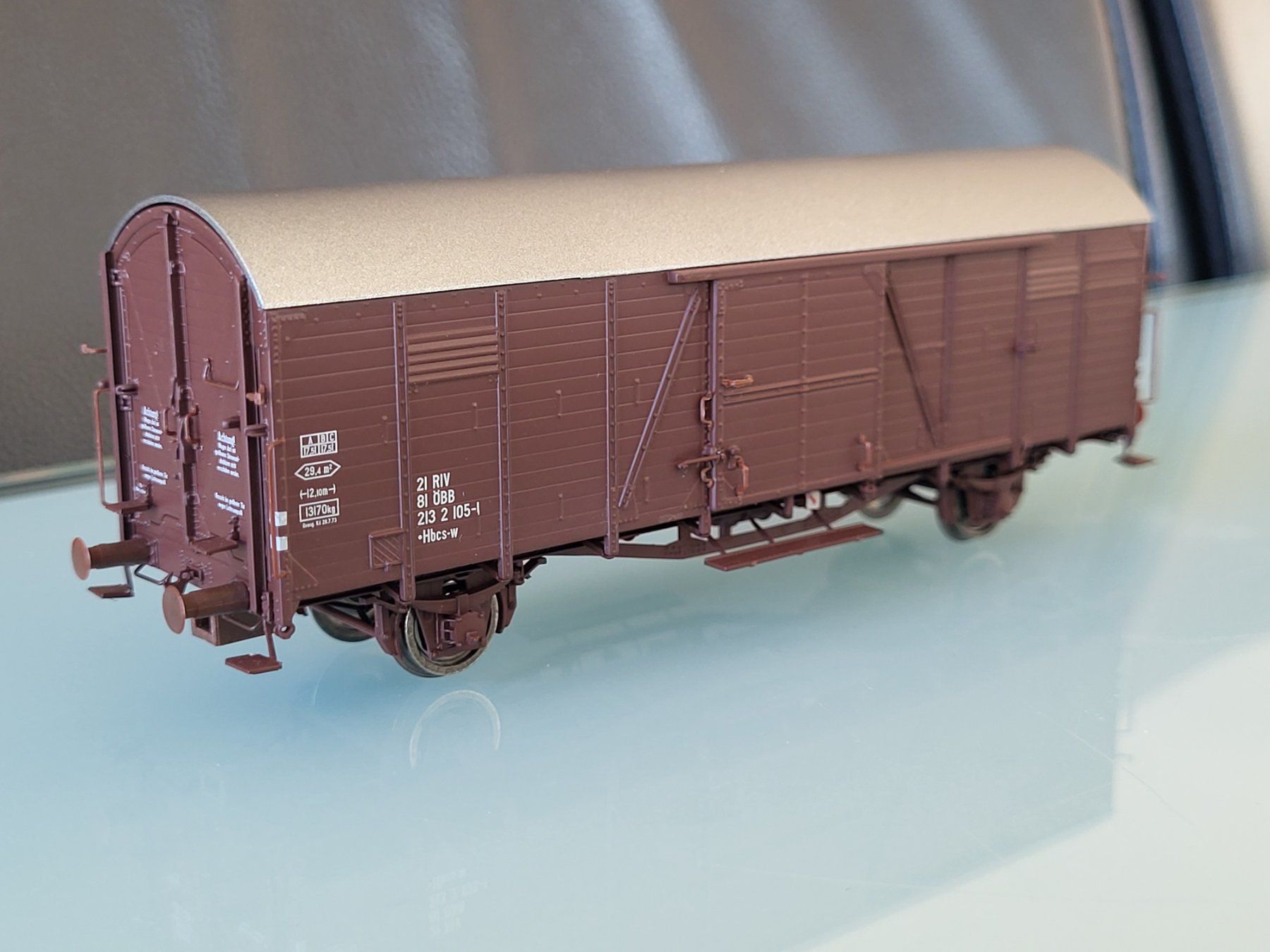 Brawa Modellini di ferrovie: H0  BRAWA  DB & ÖBB  3 Stk. Güterwagen – Nuovo (secondo la descrizione) da Oberburg venduto da sensetal 4