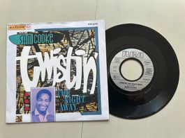 SAM COOKE tolle Single Twistin the night away Kult Soul Funk