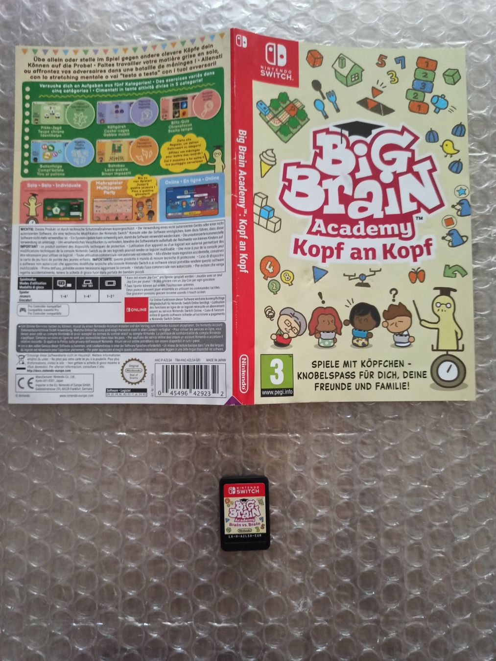 Giochi: Big Brain Academy: Brain vs. Brain - Nintendo Switch / NSW – Usato da Oberweningen venduto da mar_87mx