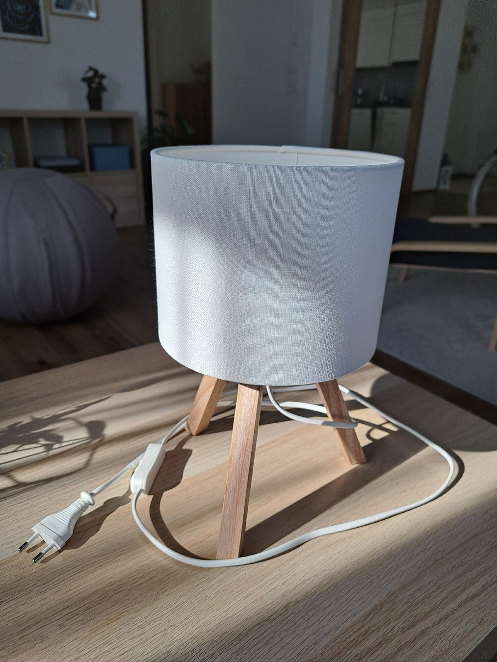 Ikea Lampes: STORSEGEL Tischleuchte, Esche/weiss – Neuf (Voir description) à Obfelden par ste_l29w
