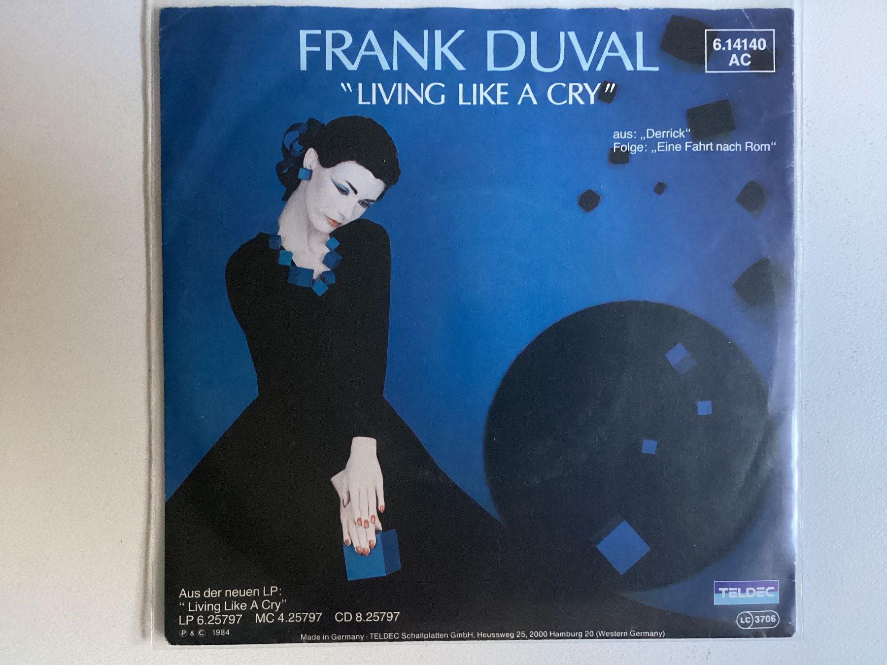 Dischi in vinile: Frank Duval Single - Living Like A Cry – Usato da Gutenswil venduto da Hamzian