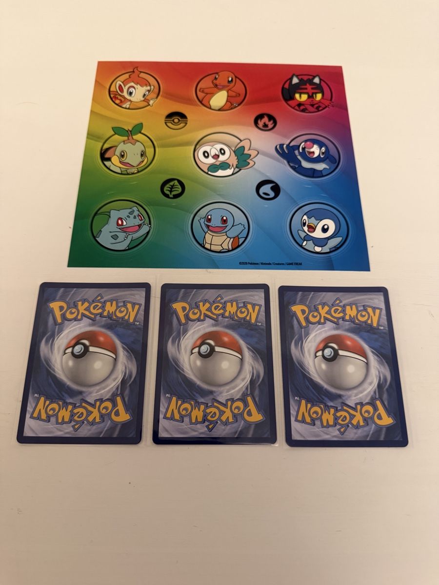 Pokémon First Partner Illustration Rare PROMO NM in EN (Neu (gemäss ...