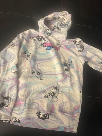 Kapuzenpullover H&M Powerpuff Girls Allover Print Grösse 170