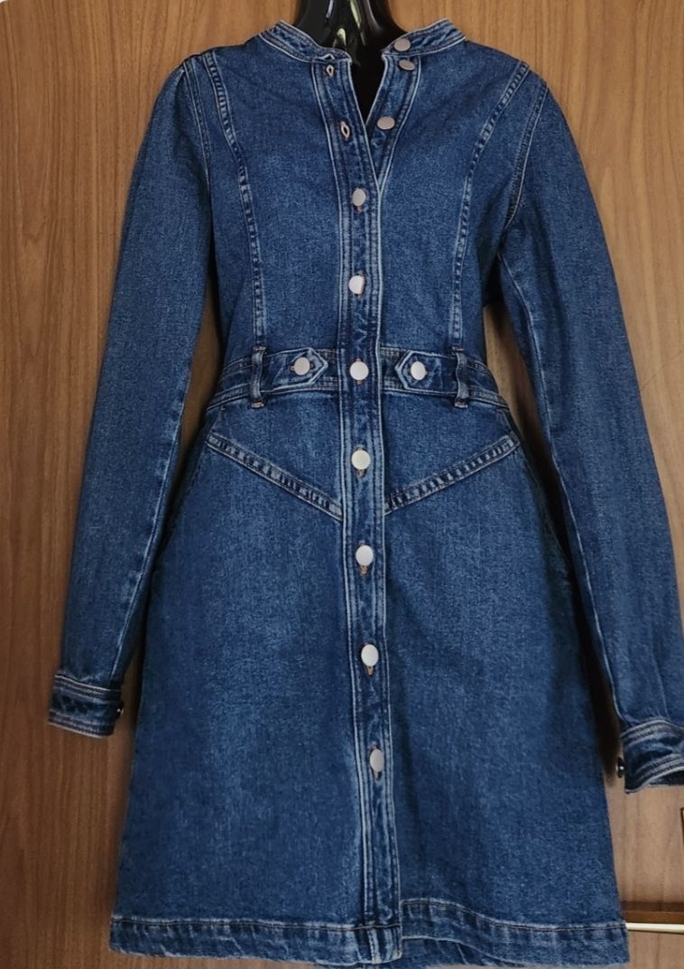 Sezane Vestiti: Robe en jean Sezane Taille 36/38 – Usato da Niedergösgen venduto da Eva2410 1