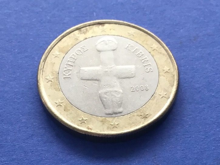 Tutti le monete: 1 Euro ZYPERN 2008 VZ – Usato da St. Margrethen SG venduto da alfapeugeot10 1