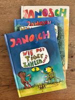 Kinderbücher, 3x Janosch Kochbuch/Zahlen/ Buchstaben