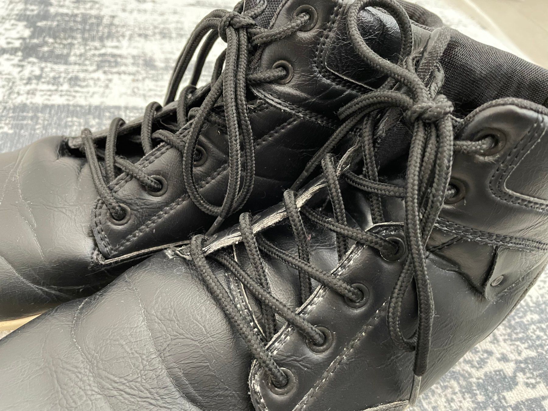 Kappa Scarpe da uomo: Kappa - Black Boots – Usato da Chiasso venduto da Er_Mon 5