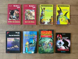 Kinderbuch-Klassiker: Die drei ???, Fünf Freunde u.a.
