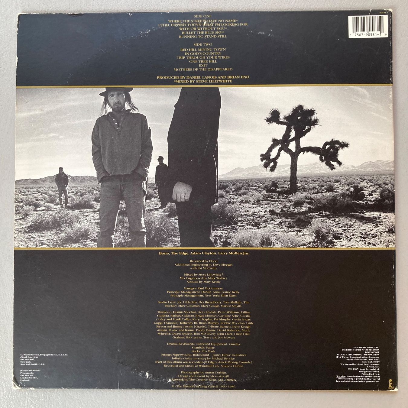 Dischi in vinile: U2 - The Joshua Tree - LP – Usato da dachsen venduto da oheio 1