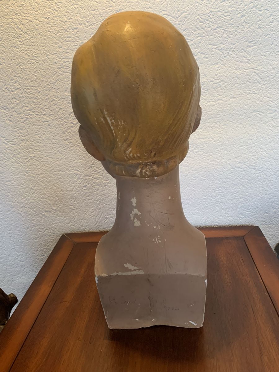 Skulpturen & Statuen: Grosse antike original Art Deco Büste – Gebraucht aus Rothrist von Oddymanliane 4