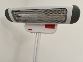 Wickeltischstrahler Reer mit Standfuss weiss gebraucht