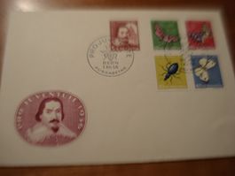 FDC Pro Juventute 1956, ungelaufen