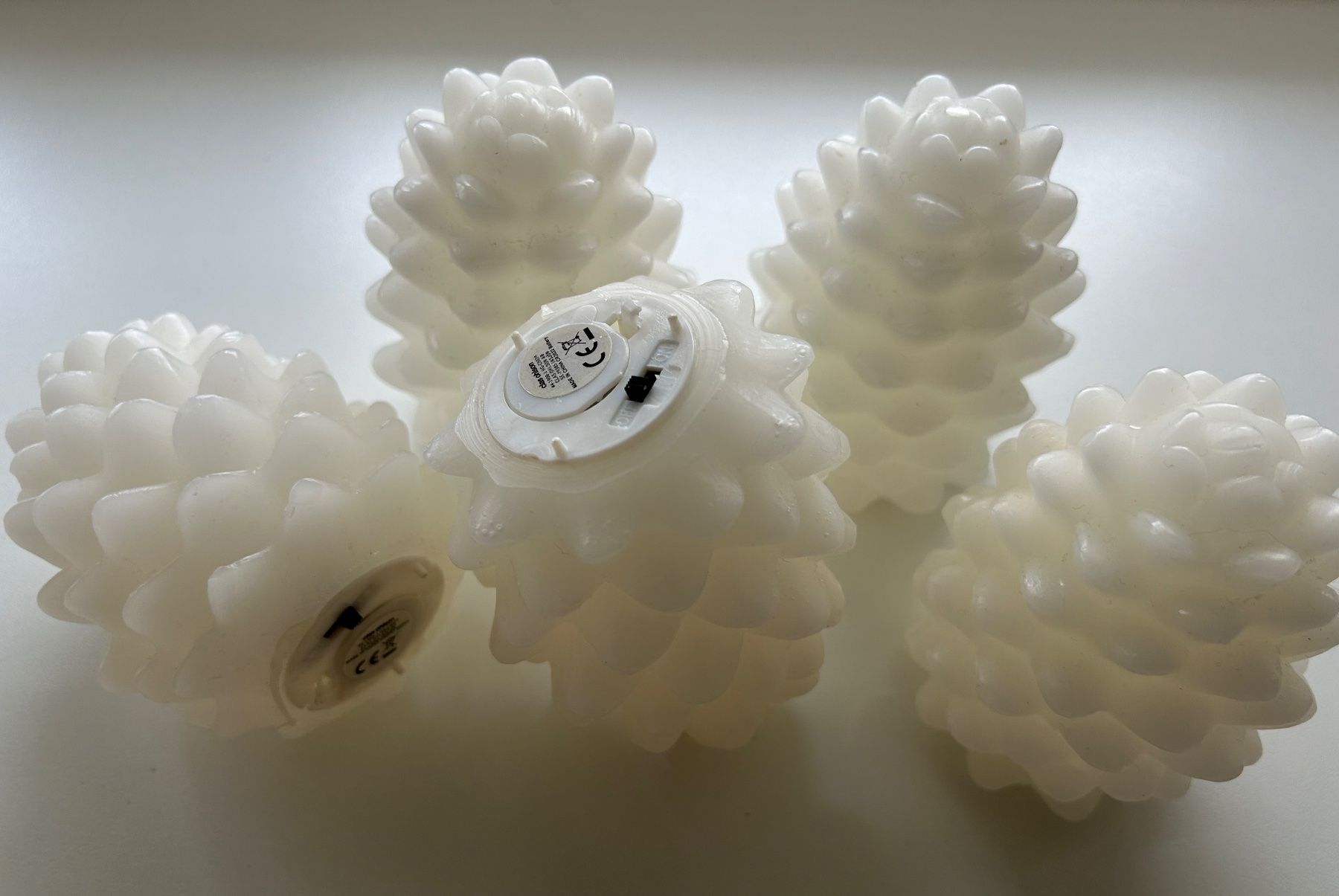 Kerzen: Lot de 5 bougies à pile – Gebraucht aus Vouvry von tintin2308 2
