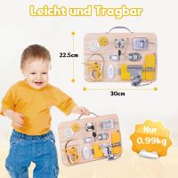 Montessori Busy Board Sensorik Spielzeug 1 2 3 Jahr