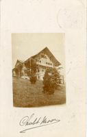 Rüschlikon   ZH  -  Chalet Moos / Baugerüst        um 1913